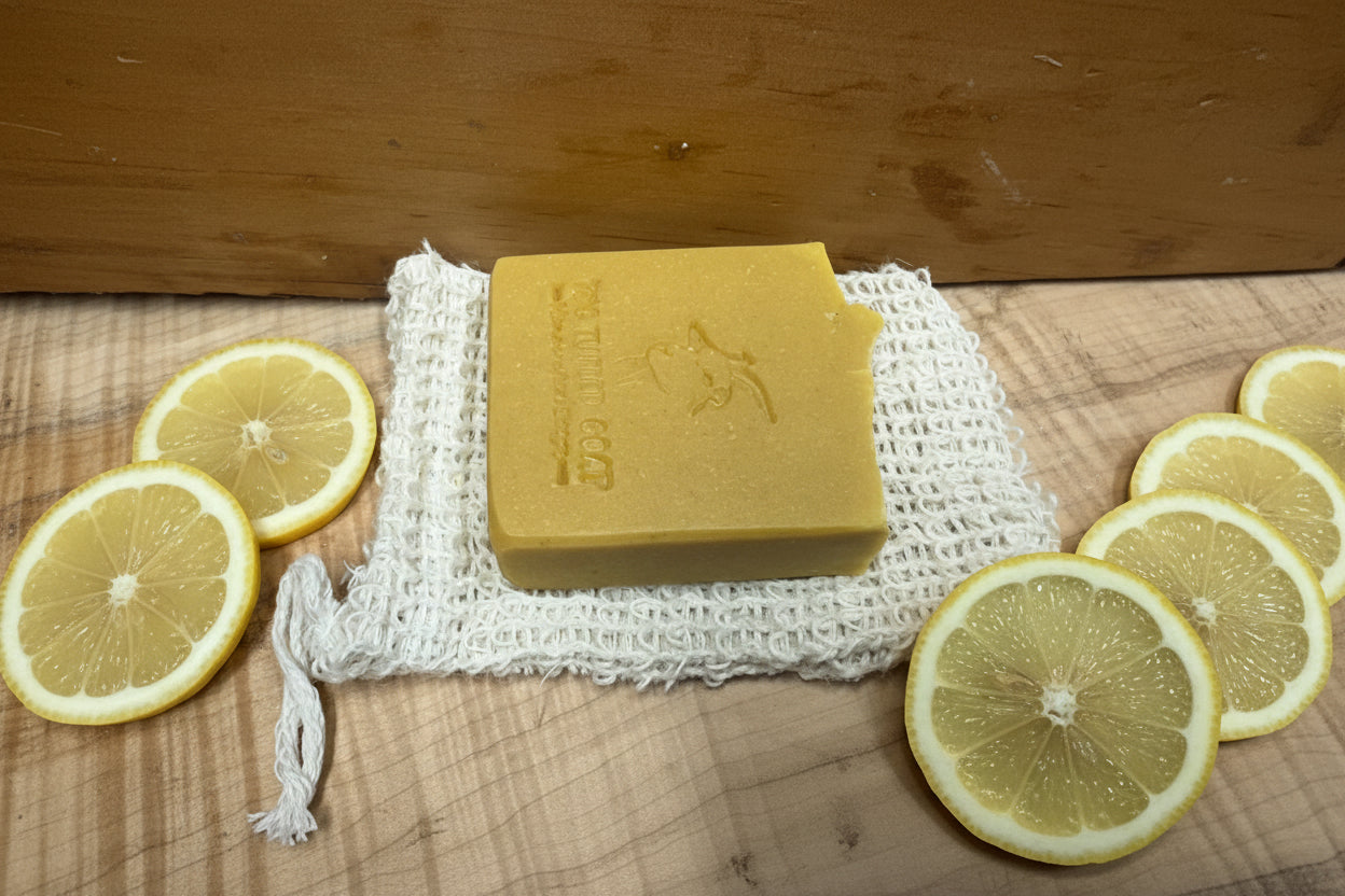 Lemon Goat Milk Bar Soap