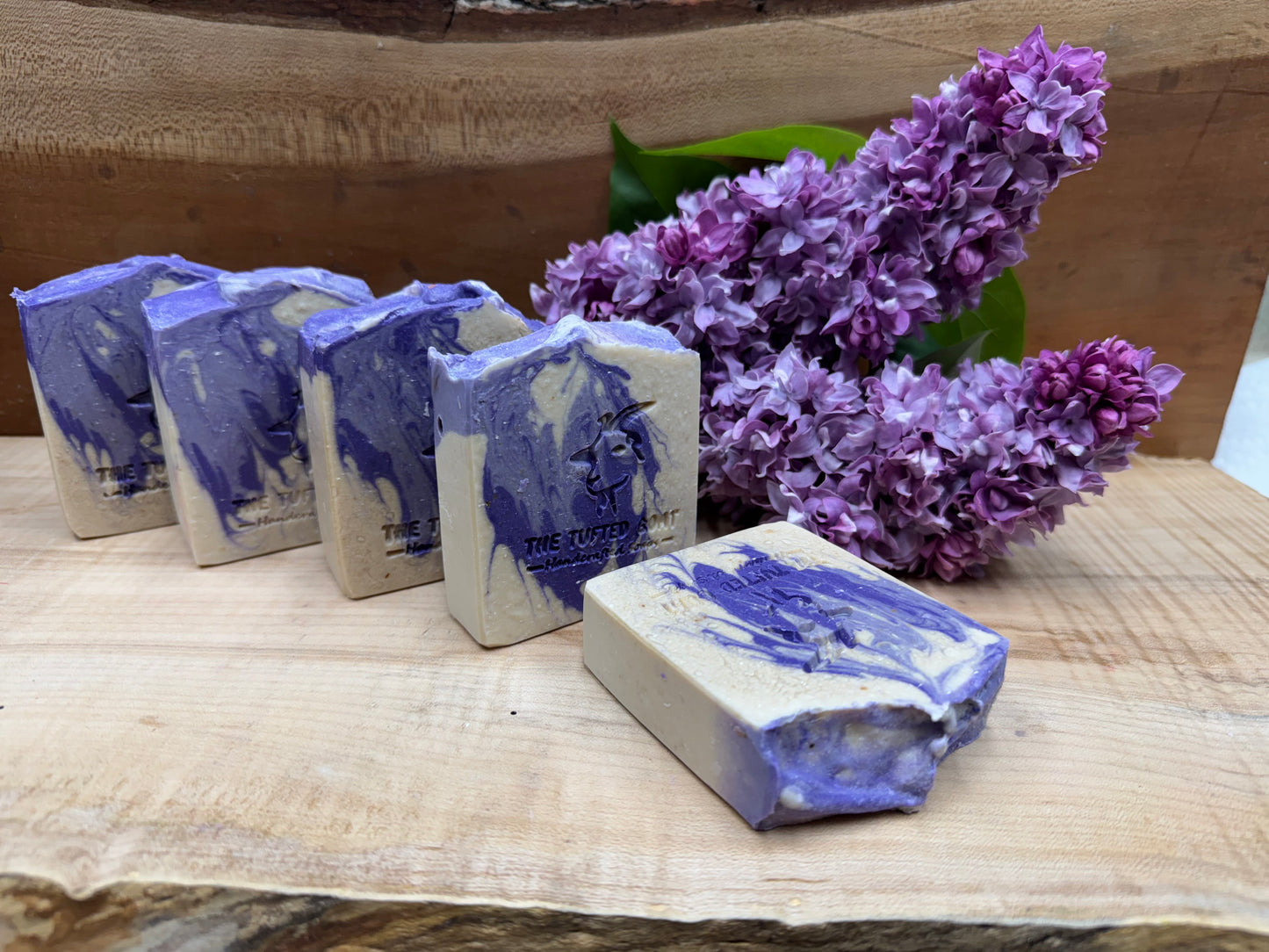 Lilacs in Bloom Goat Milk Bar Soap