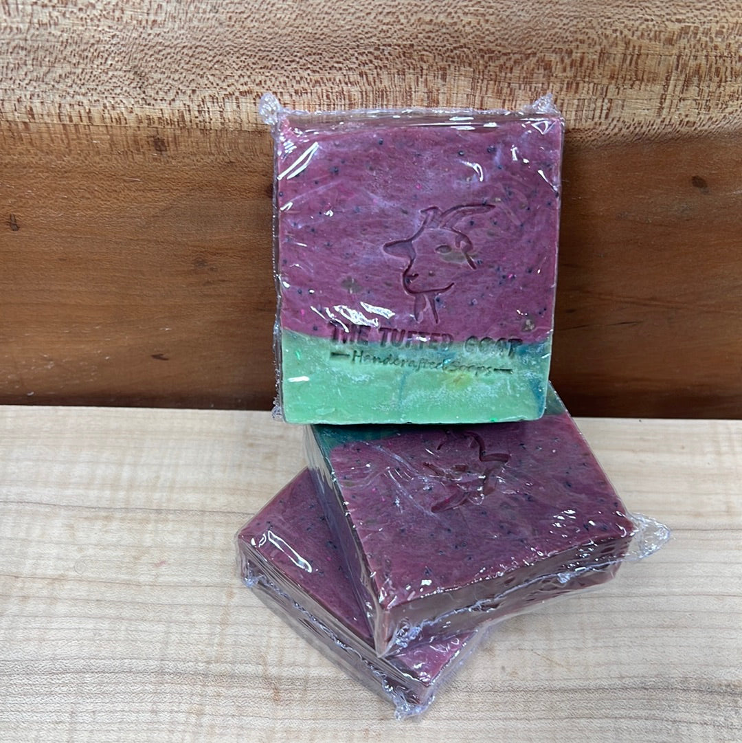 Watermelon Goat Milk Bar Soap