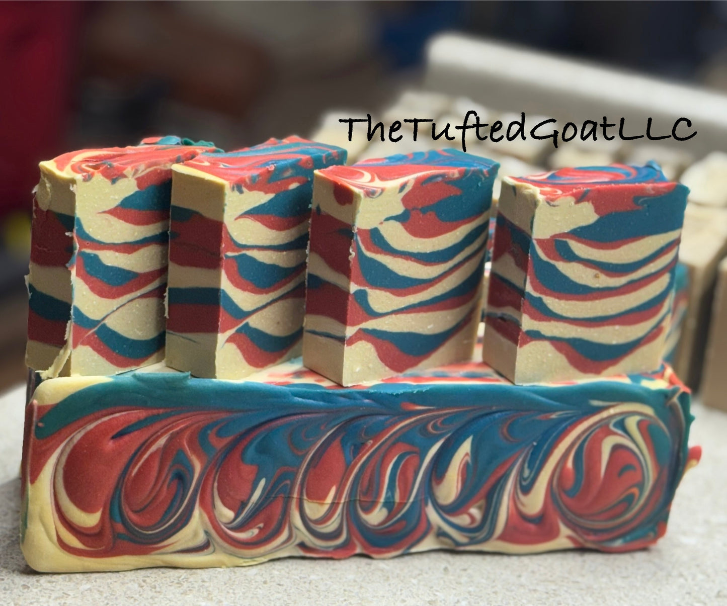 Barber Shop Goat Milk Bat Soap