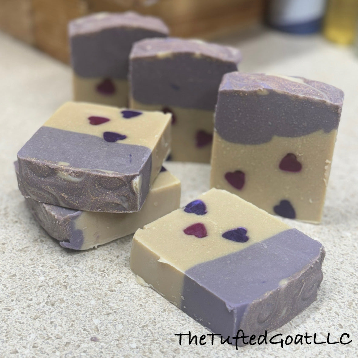 Love Spelled Goat Milk Bar Soap