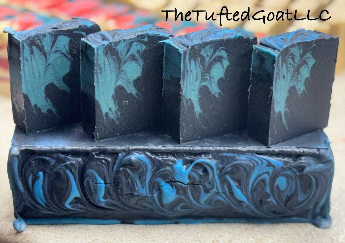 Black Ice Goat Milk Bar Soap