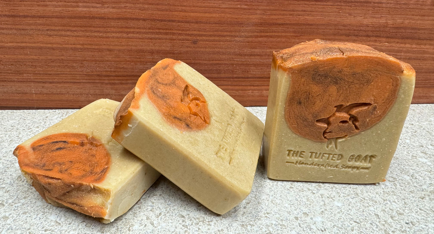 Pumpkin Creme Goat Milk Bar Soap