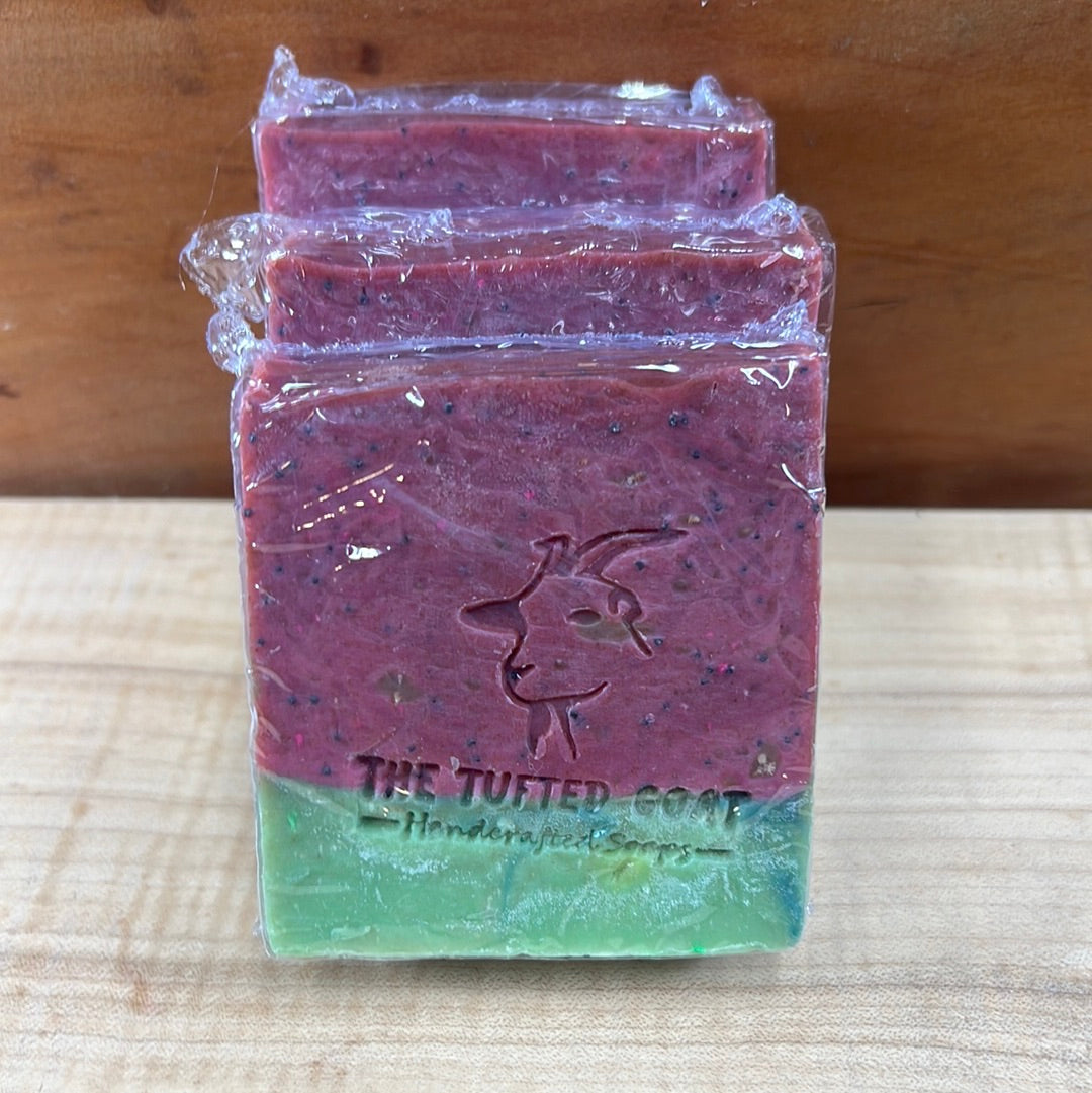 Watermelon Goat Milk Bar Soap