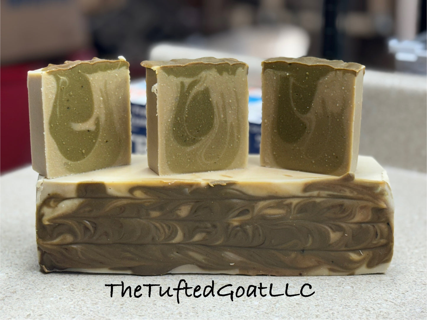 Matcha Green Tea Goat Milk Bar Soap