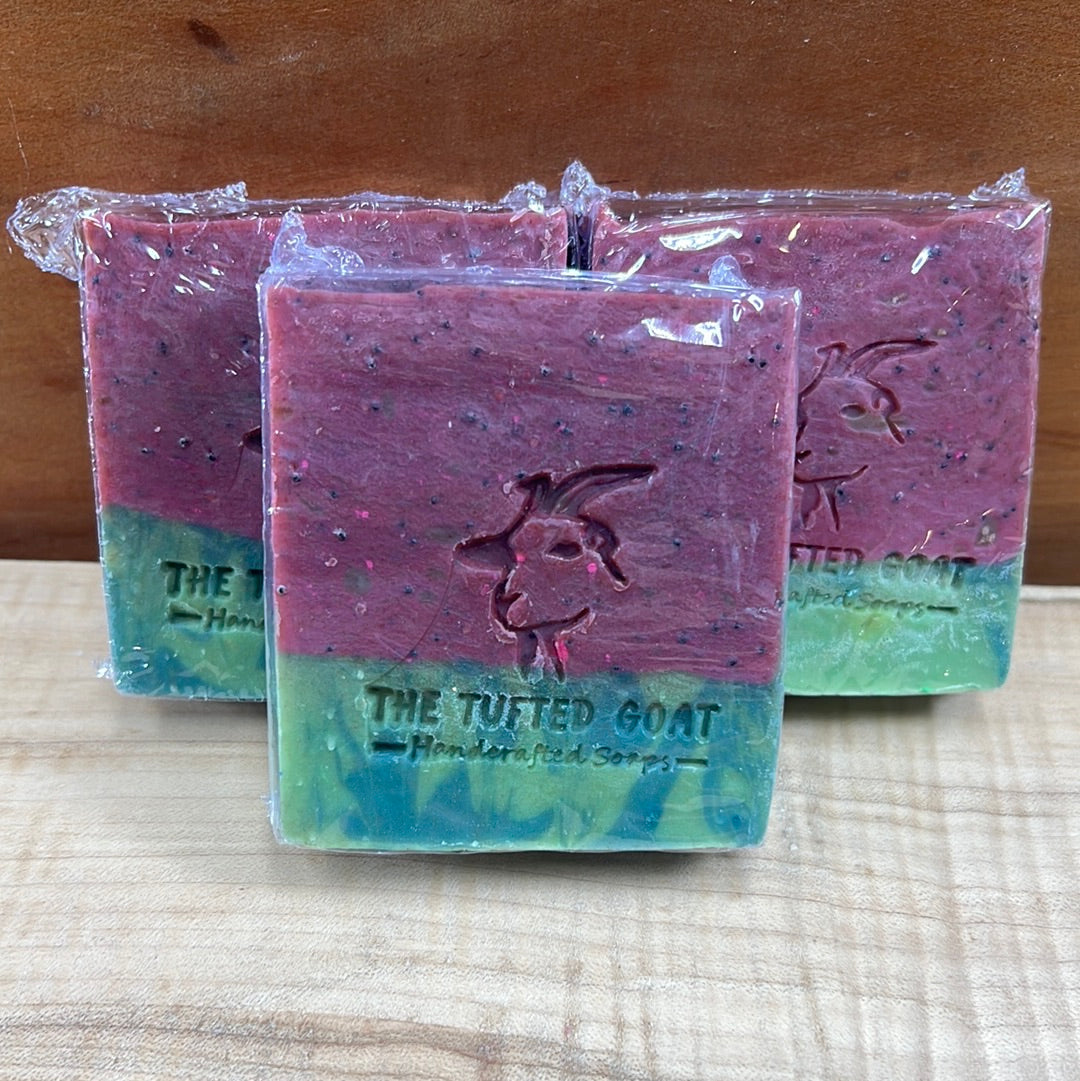 Watermelon Goat Milk Bar Soap