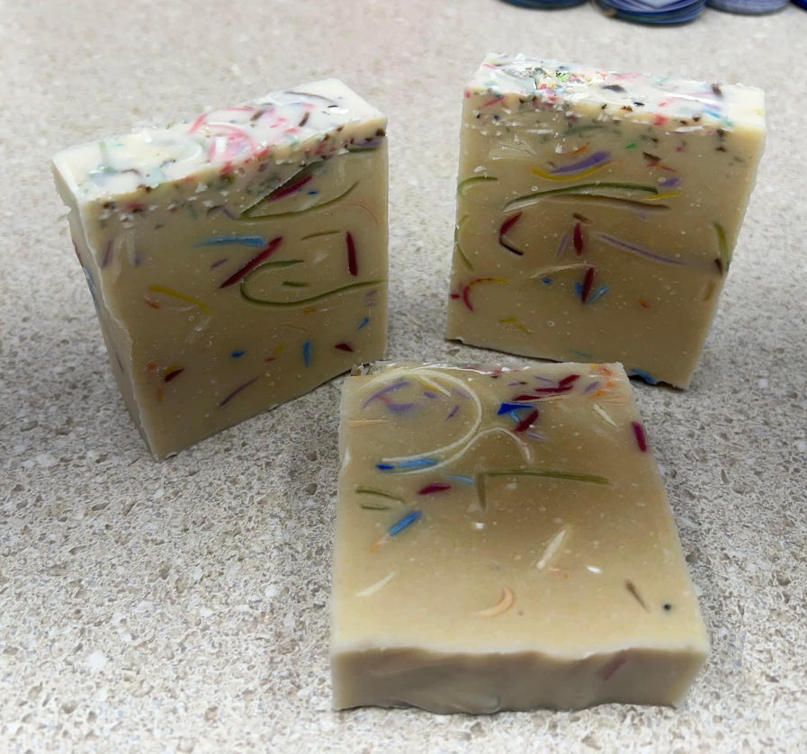 Birthday Confetti Cake Goat Milk Bar Soap